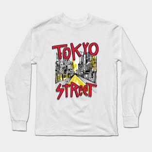 Tokyo street Long Sleeve T-Shirt